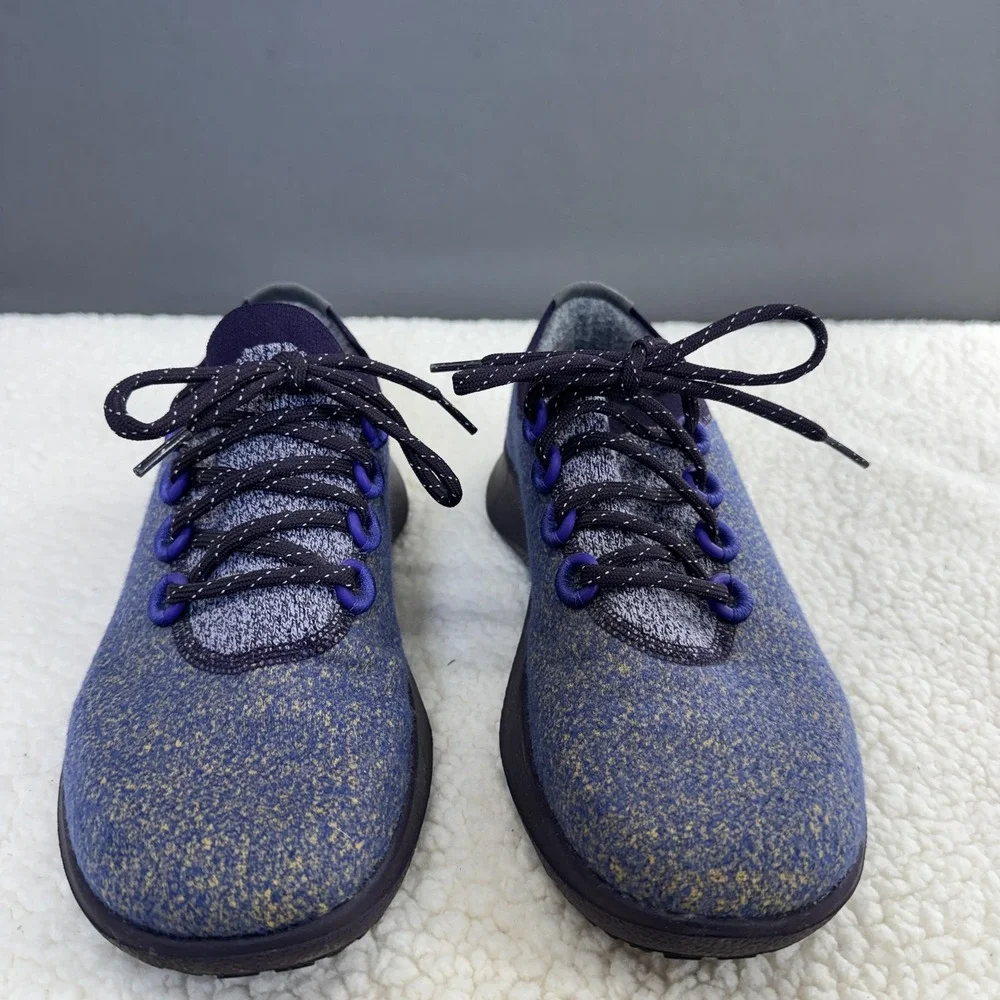 Allbirds Wool Runner Mizzle Shoes Womens Size 10 Blue‎ Purple Sneakers Comfort
